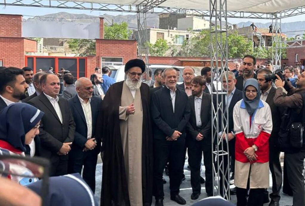 رئیسجمهور وارد استان البرز شد