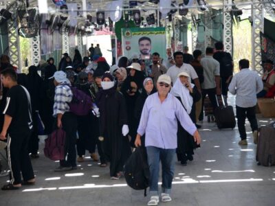 ثبت تردد بیش از ۳۳۴ هزار زائر از مرزهای خوزستان؛ شلمچه در صدر جابه‌جایی زائران اربعین