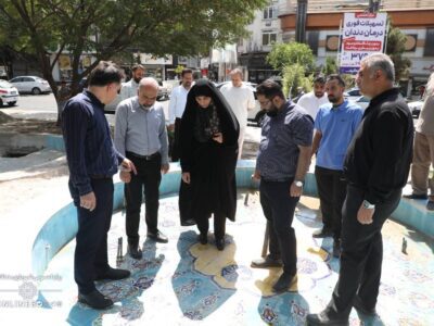 نوسازی حوضچه‌های میدان هفت‌حوض با تأکید بر حفظ هویت بصری این فضای شهری