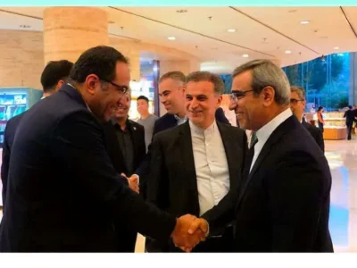 نشست تیم اقتصادی استان خراسان رضوی با سفیر ایران در چین